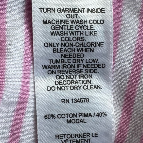 Vineyard Vines Pink and White Striped Top - Picture 9 of 9